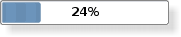 Screenshot of a Plastique style progress bar